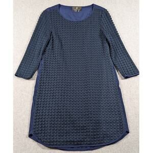 Sachin + Babi Women Dress Size‎ 6 Textured Crochet Silk Blend Layered Back
